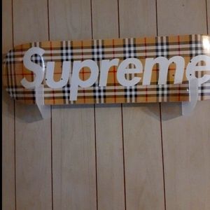Supreme/Burberry Deck